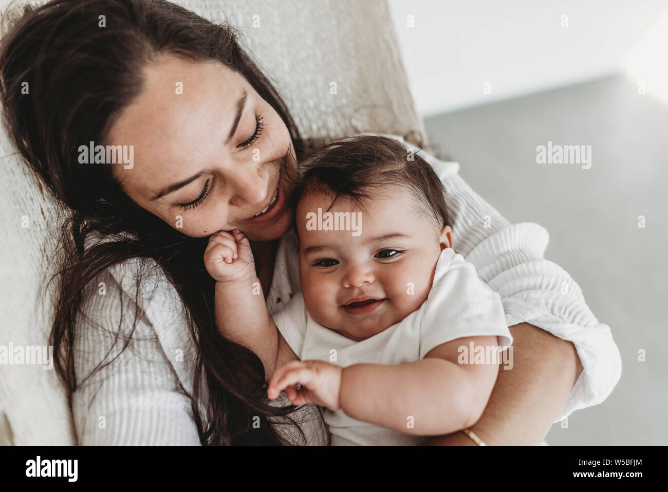 mother and baby light