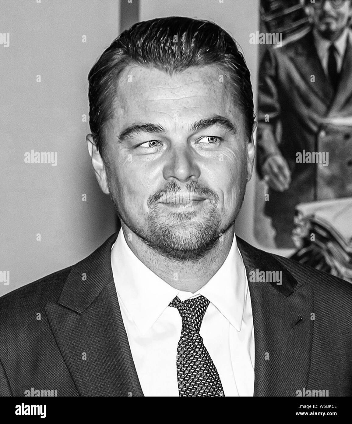 Los Angeles, CA - July 22, 2019: Leonardo DiCaprio attends The Los Angeles Premiere Of  'Once Upon a Time in Hollywood' held at TCL Chinese Theatre Stock Photo