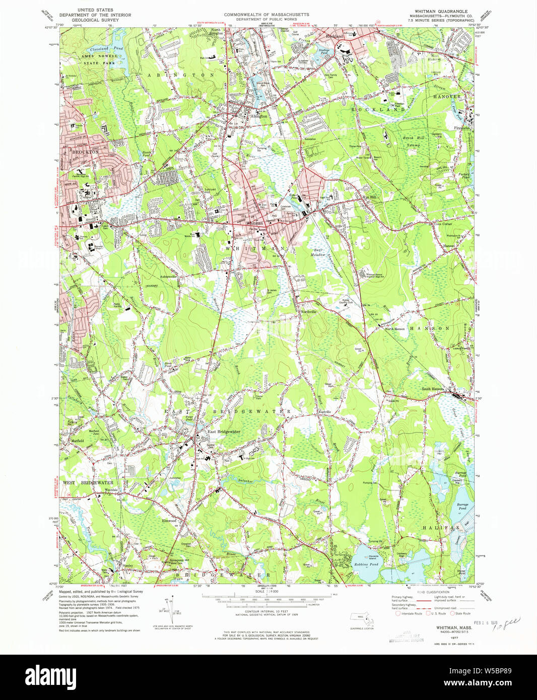 Whitman map Cut Out Stock Images & Pictures Alamy