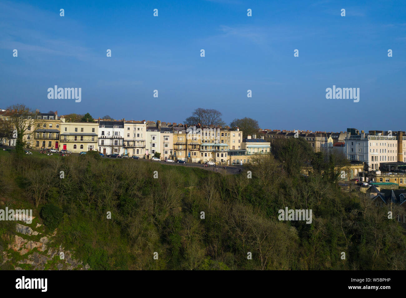 Clifton village, suburb of Bristol, Gloucestershire, England, UK Stock