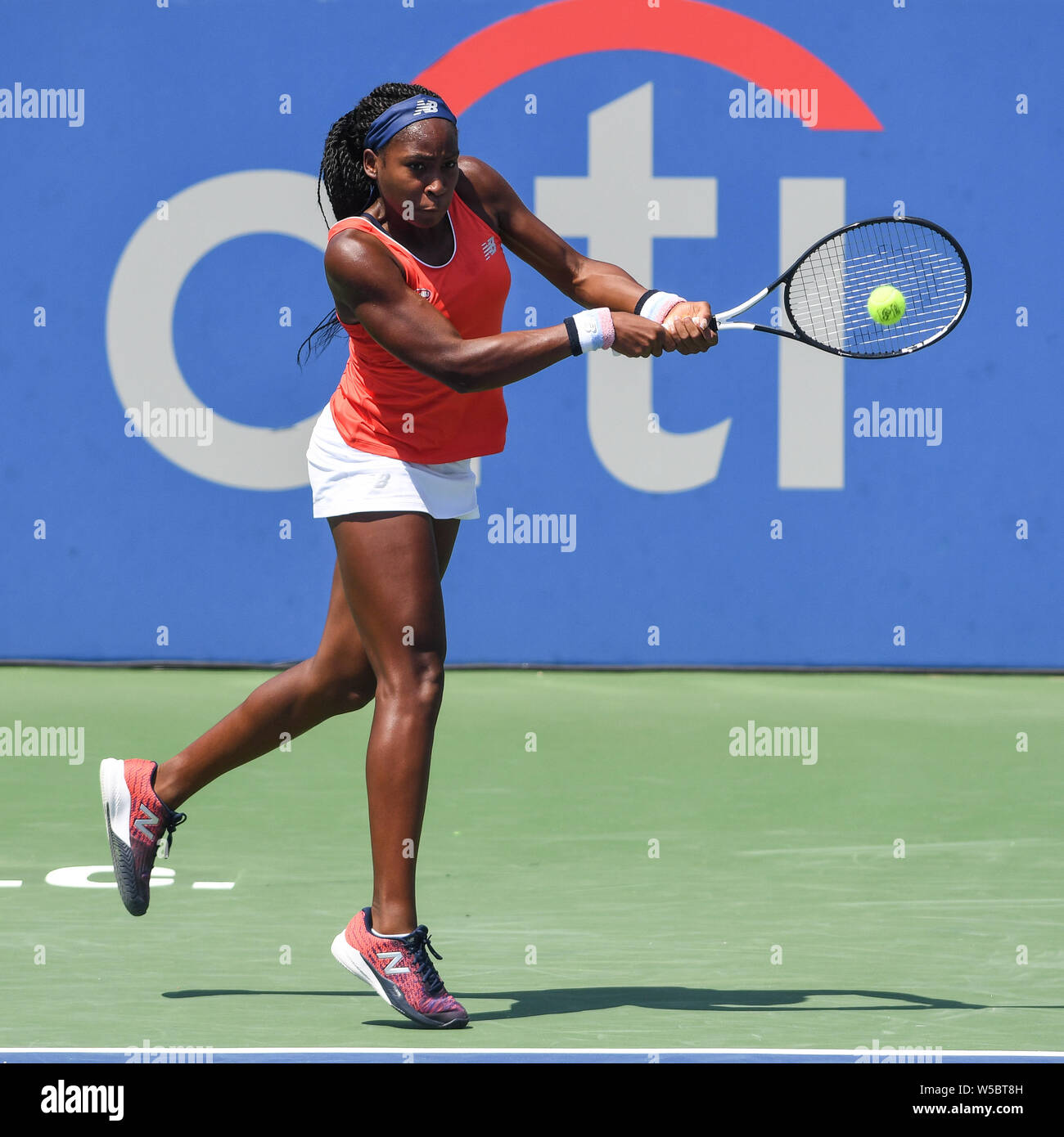 Coco gauff backhand hires stock photography and images Alamy