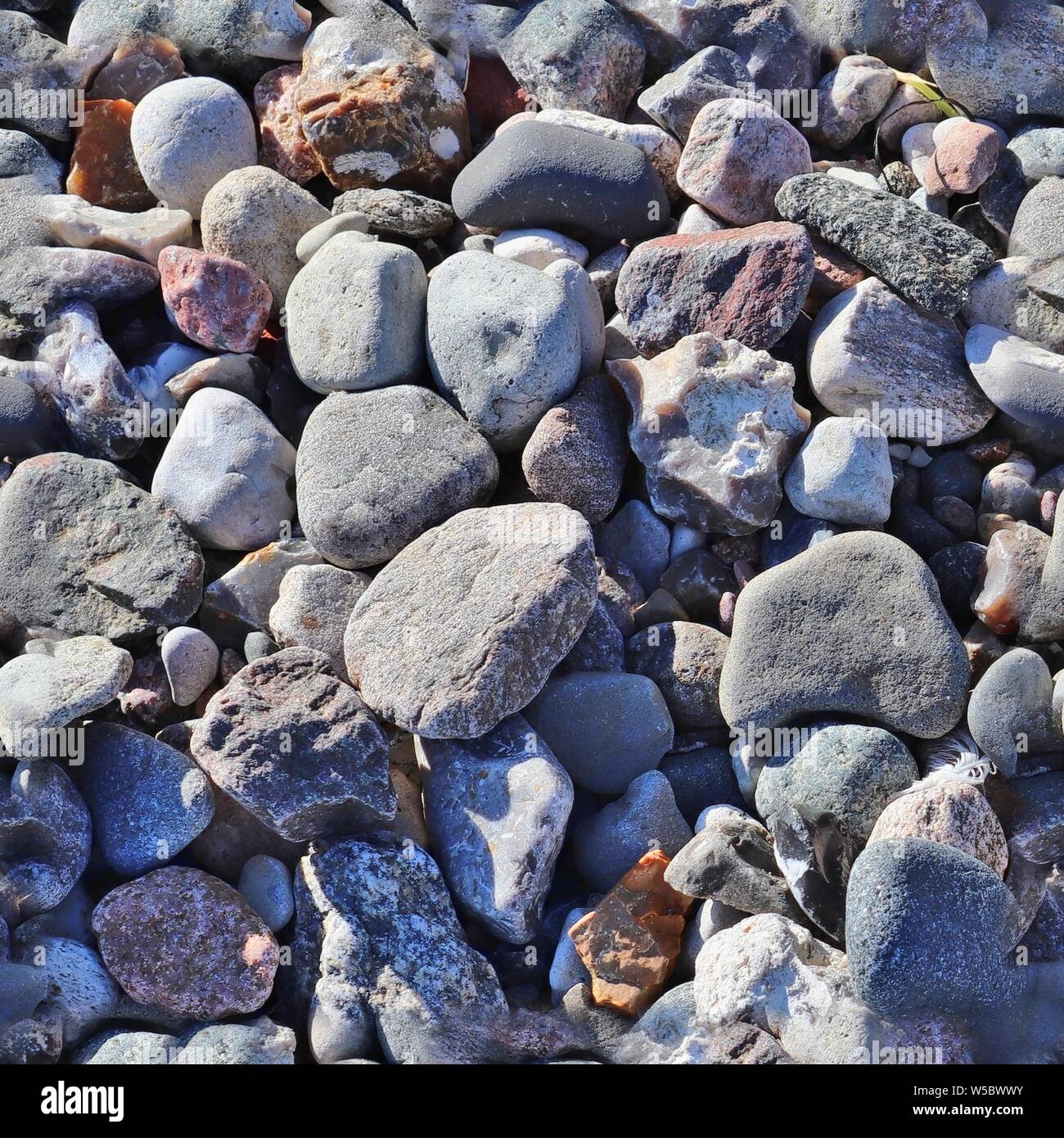 Seamless texture river pebbles hi-res stock photography and images - Alamy