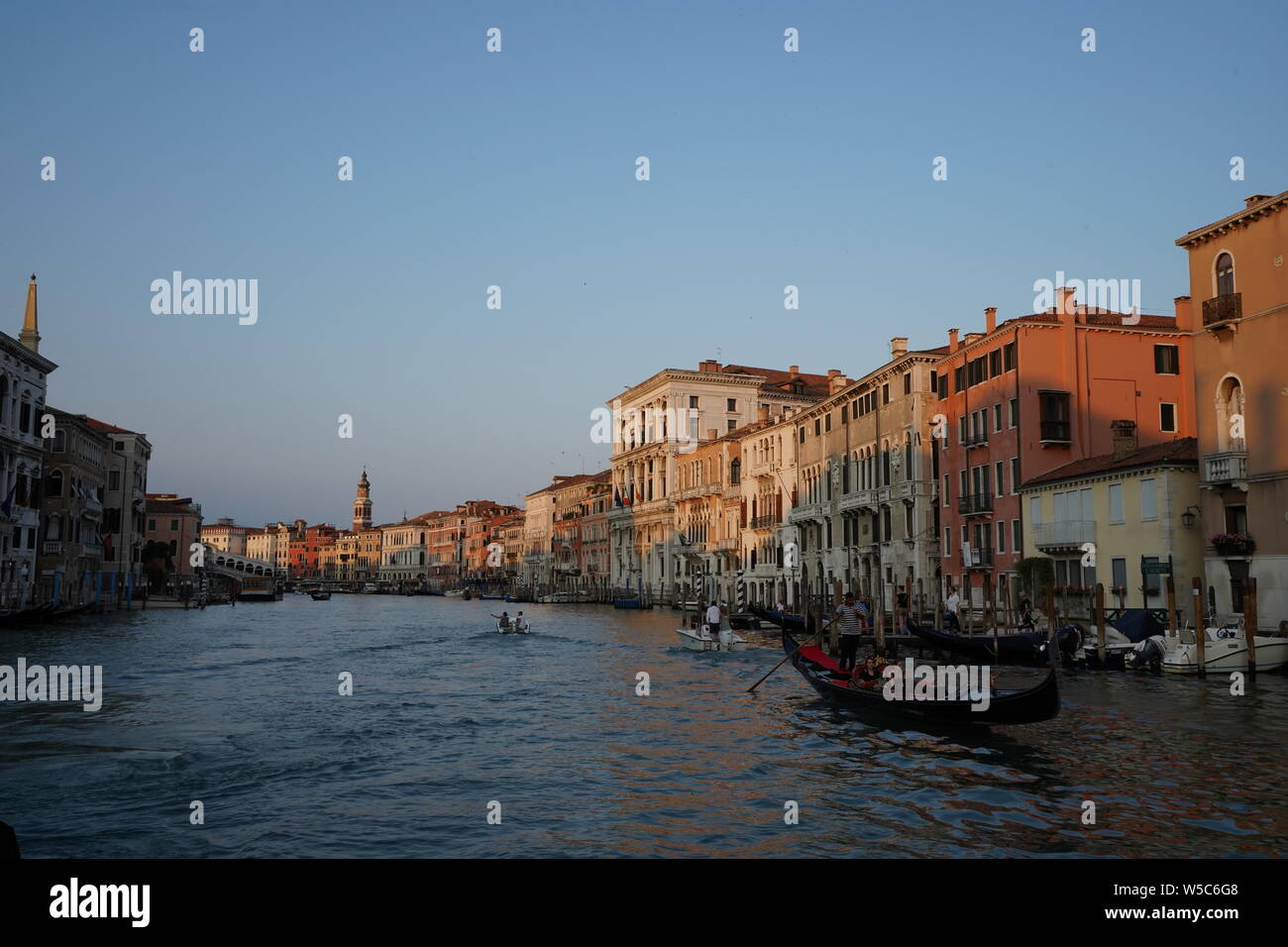 Venetian canal venice unesco hi-res stock photography and images - Alamy