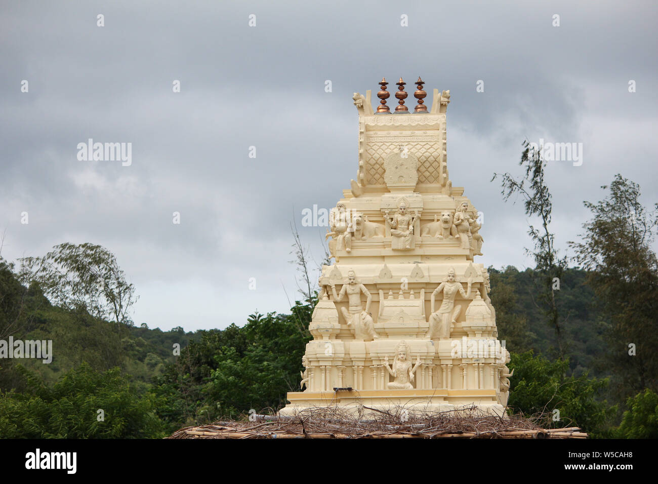 temple-tower-along-the-mountain-range-of-talamalai-reserve-forest