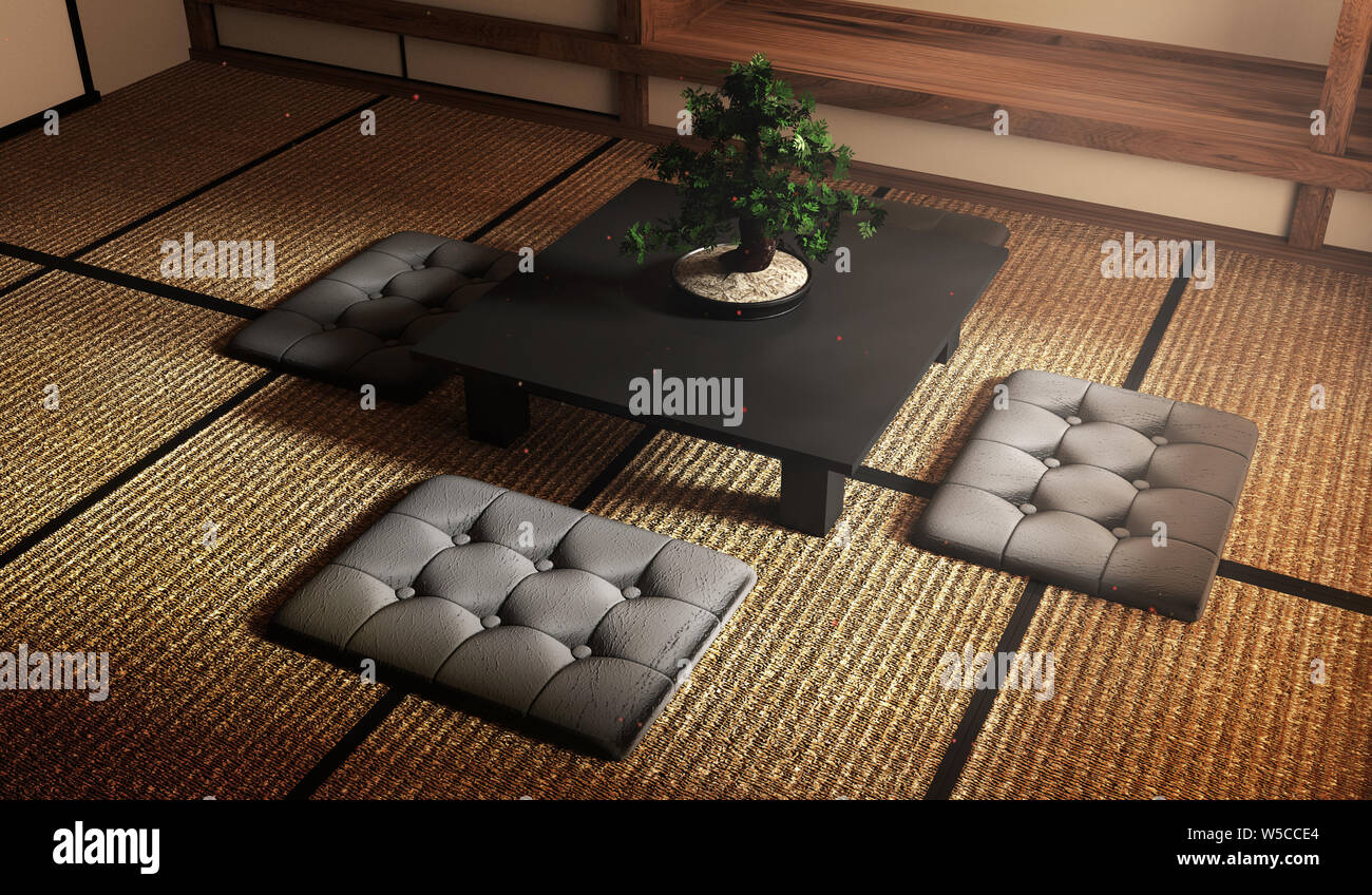 Japanese style seat cushions hi res stock photography and images Alamy