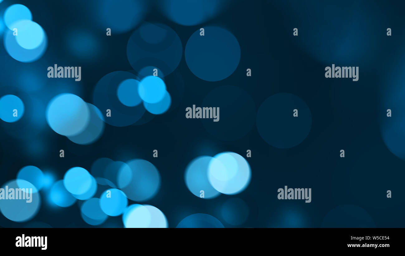 Blue light Bokeh abstract light background.blurred Stock Photo Alamy