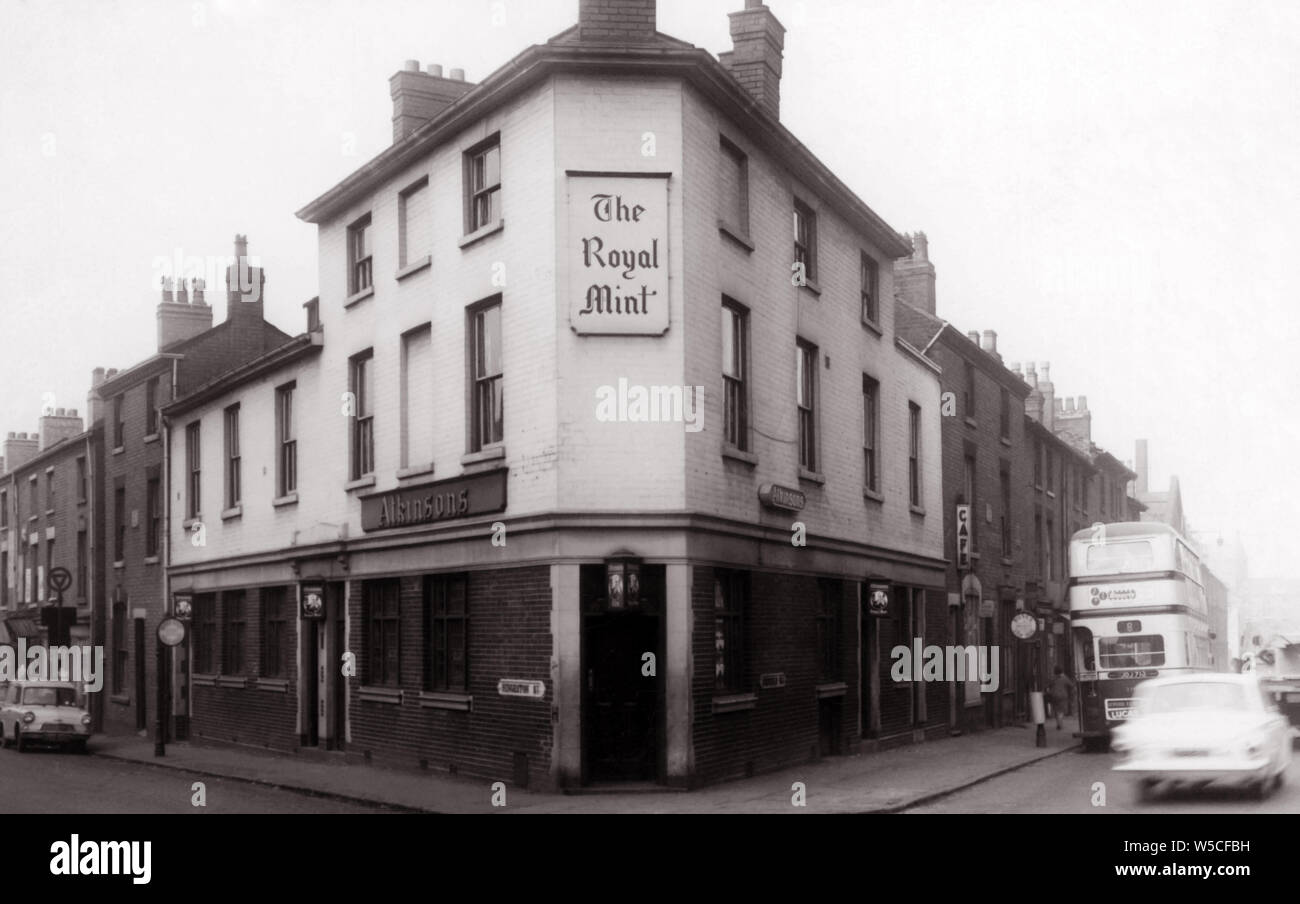 The Royal Mint stood on the corner of Icknield Street and Hingeston