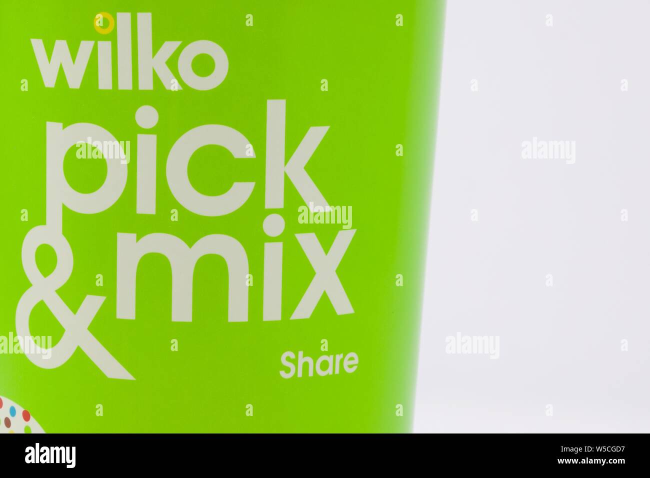 Wilko Pick and mix Stock Photo