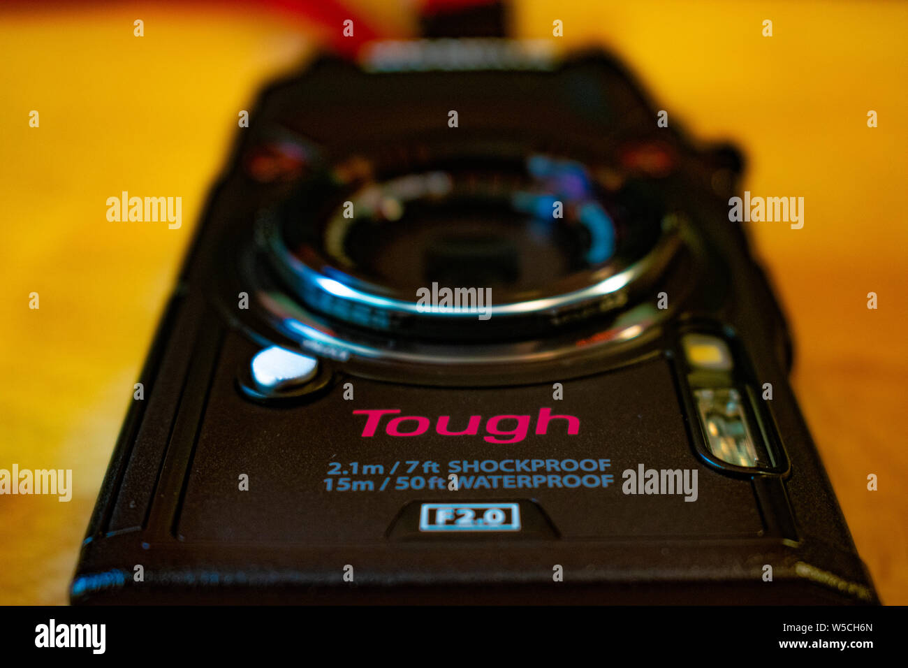 Olympus Tough TG-5 - A shockproof, waterproof indestructible budget compact camera Stock Photo