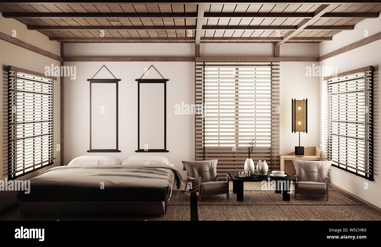 Japanese interior design hi-res stock photography and images - Alamy