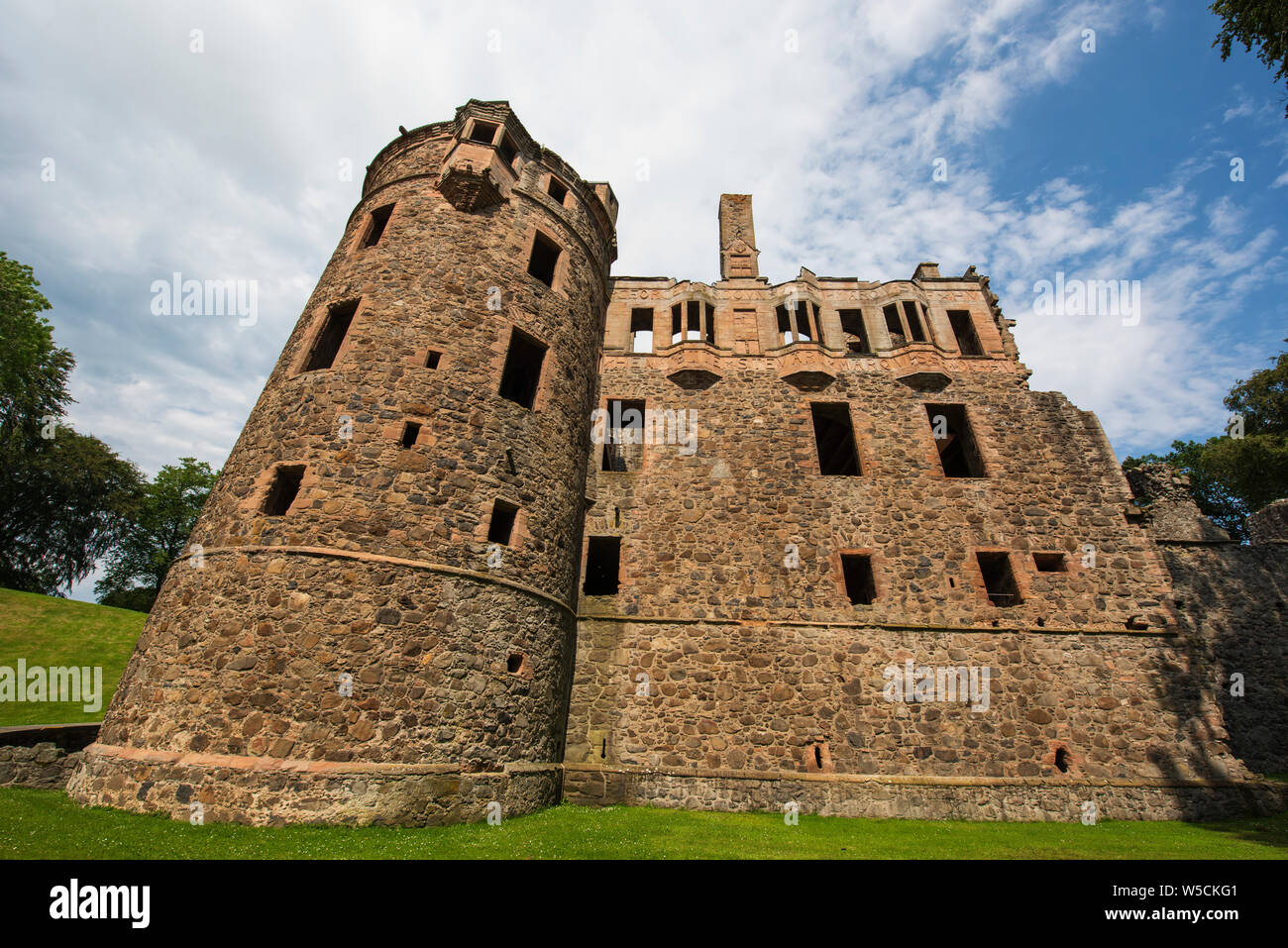 Huntly Castle, Aberdeenshire, Scotland. Stock Photo