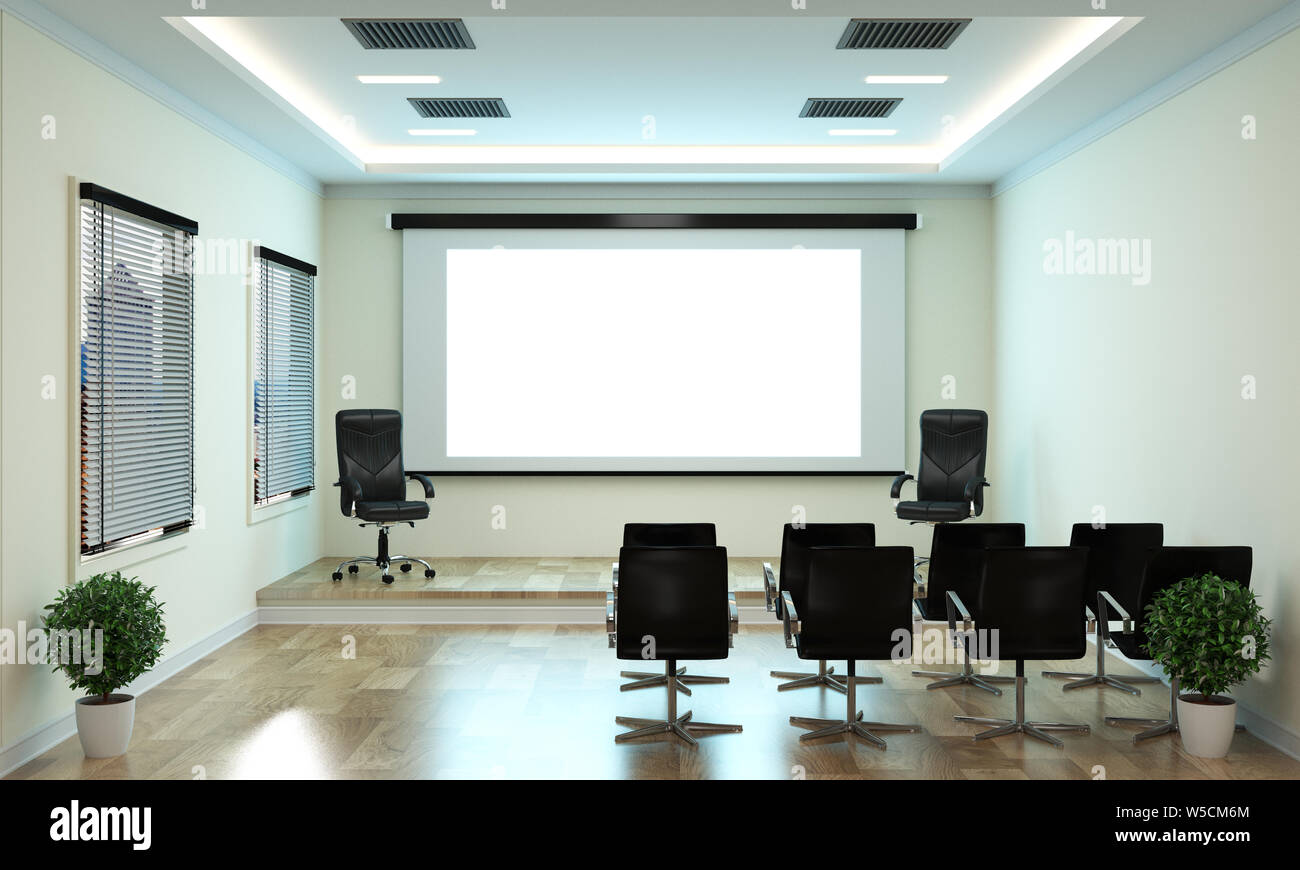 Office Business Beautiful Boardroom Meeting Room And