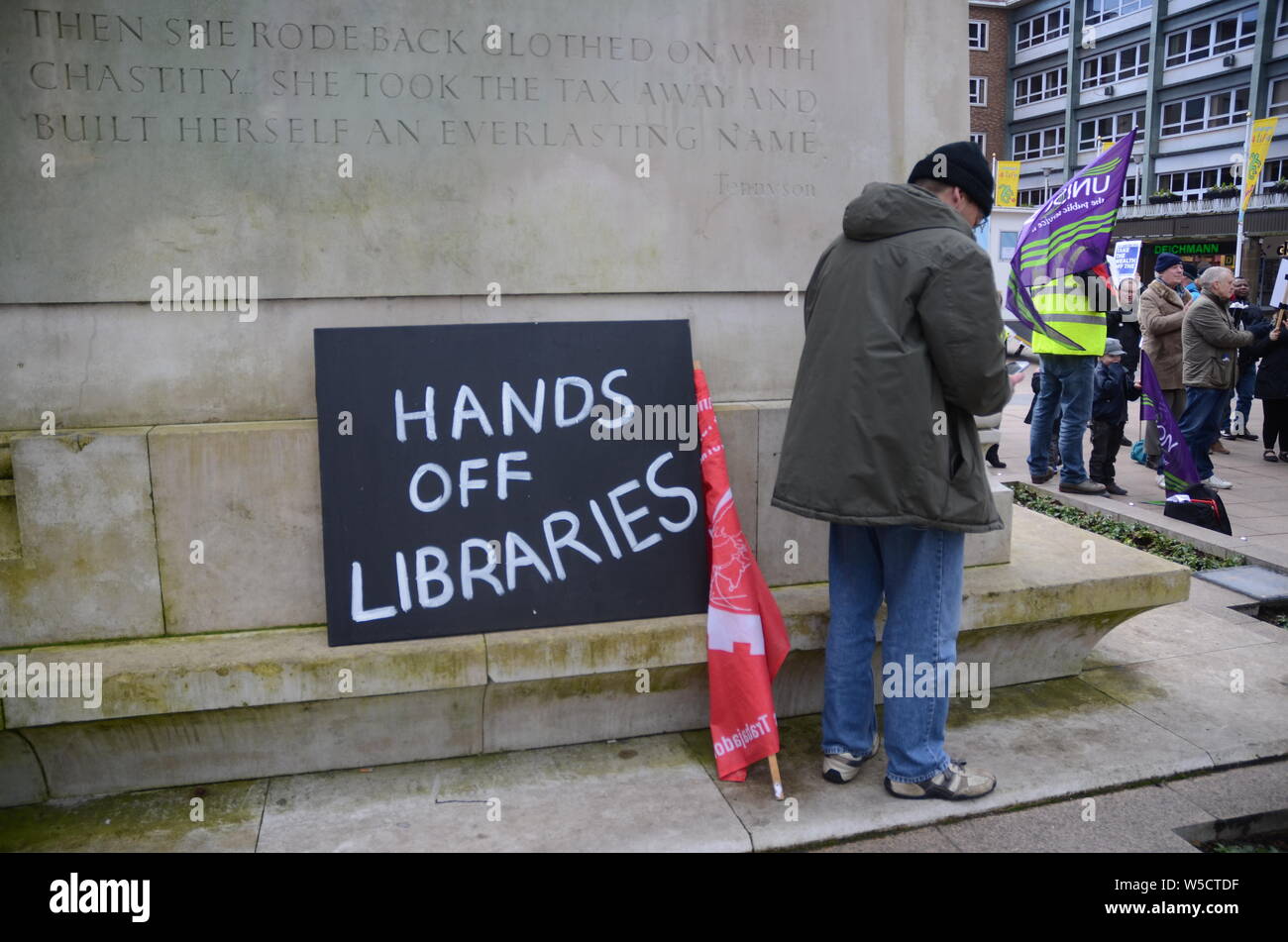 Protest sign library hi-res stock photography and images - Alamy