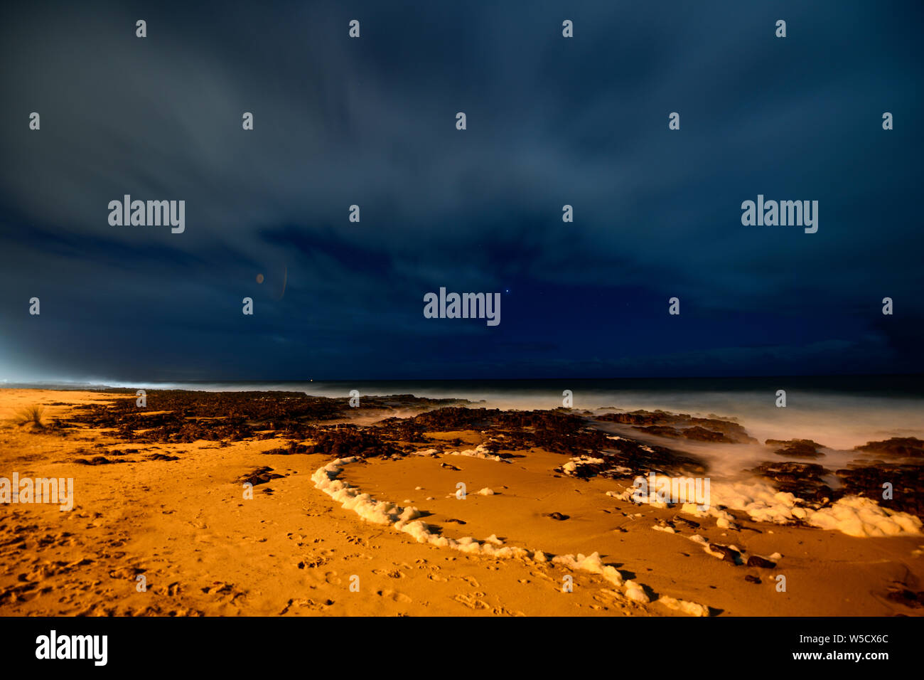 Bunbury Beach Western Australia Stock Photo Alamy