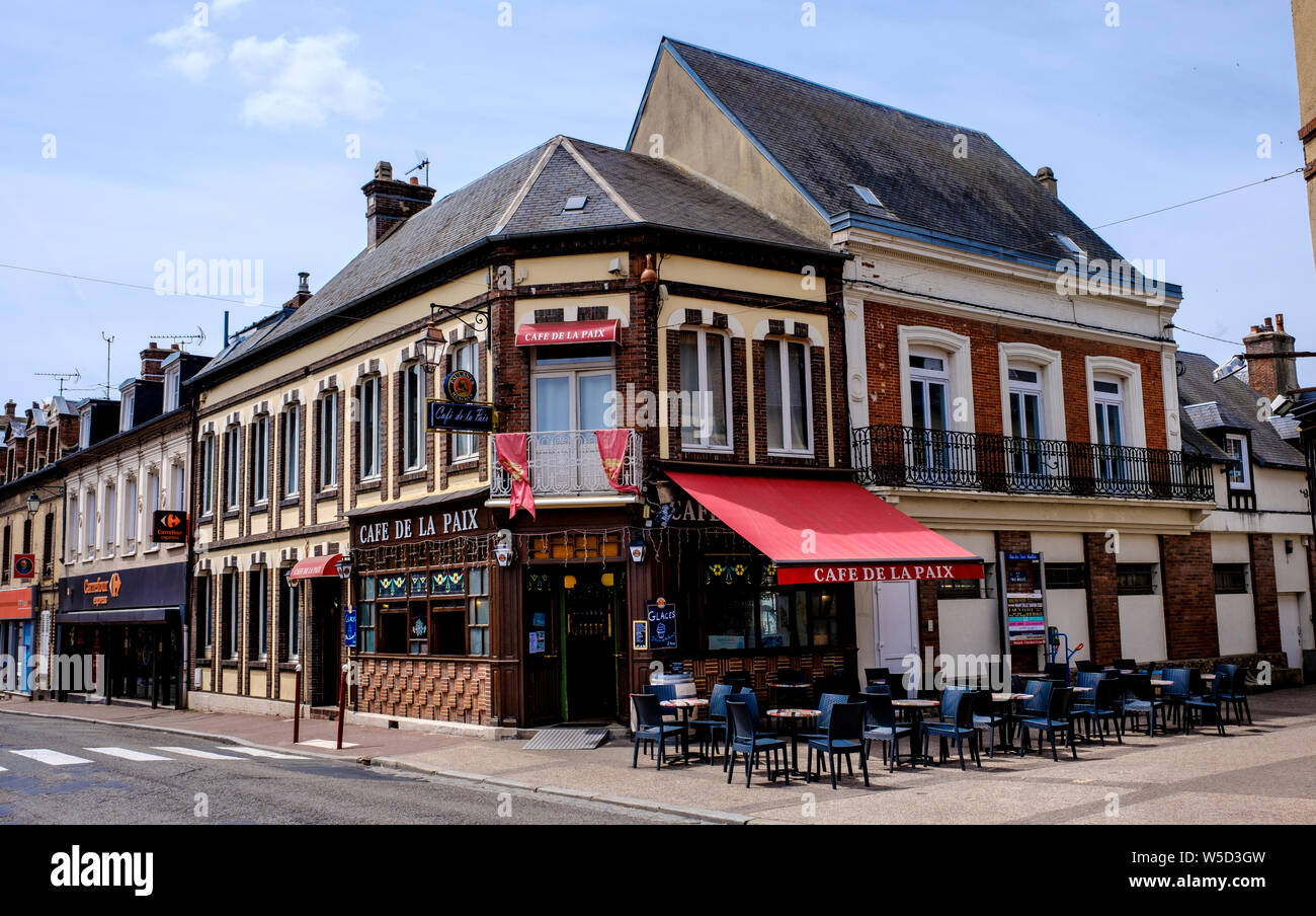 Cafe Bar Normandy High Resolution Stock Photography And Images Alamy