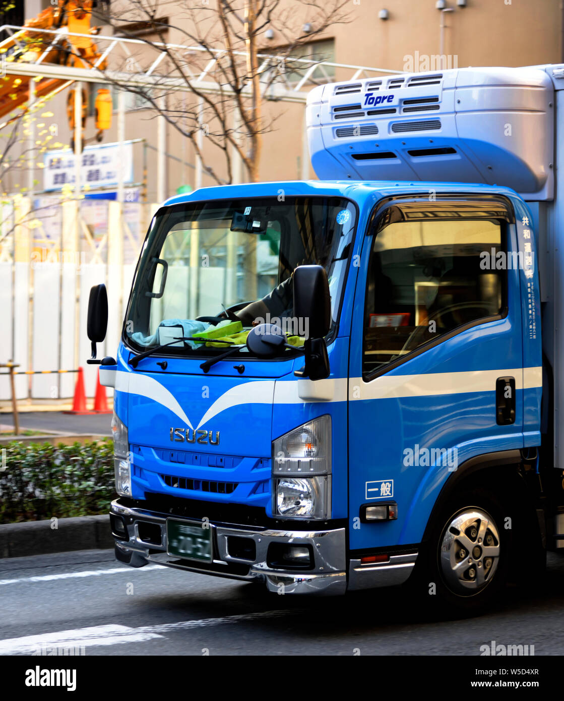 delivery truck Japan Stock Photo Alamy