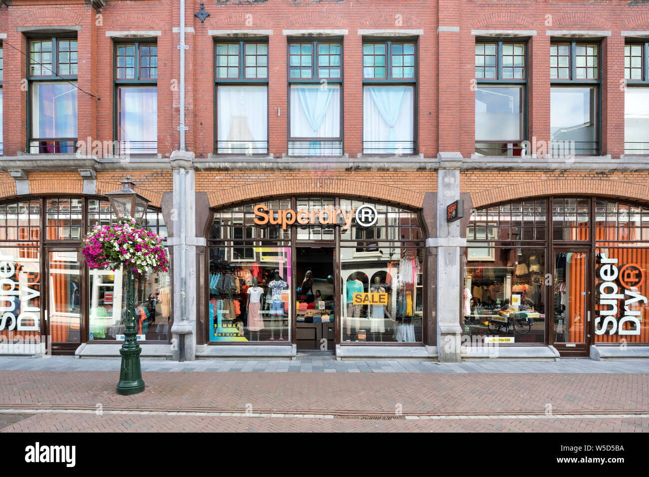 Superdry store in Leiden, The Netherlands. Superdry plc is a UK branded  clothing company. It is listed on the London Stock Exchange Stock Photo -  Alamy