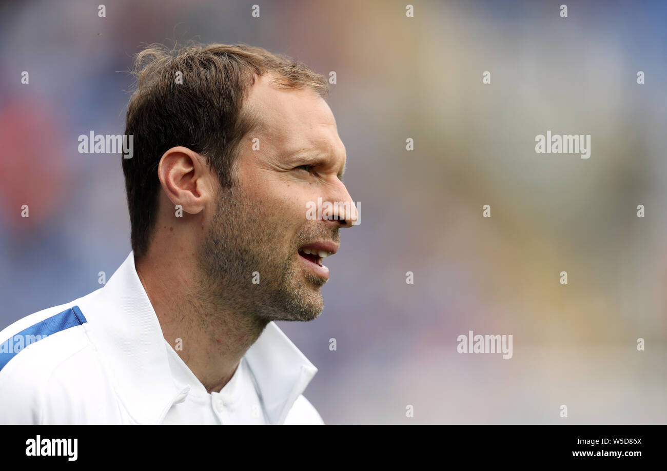 Chelsea Technical and Performance Advisor Petr Cech during the pre-season friendly match at the Madejski Stadium, Reading. Stock Photo