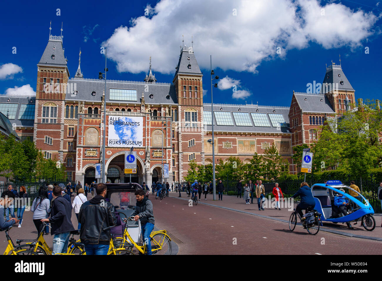Rijksmuseum, the national museum of arts and history at the Museum