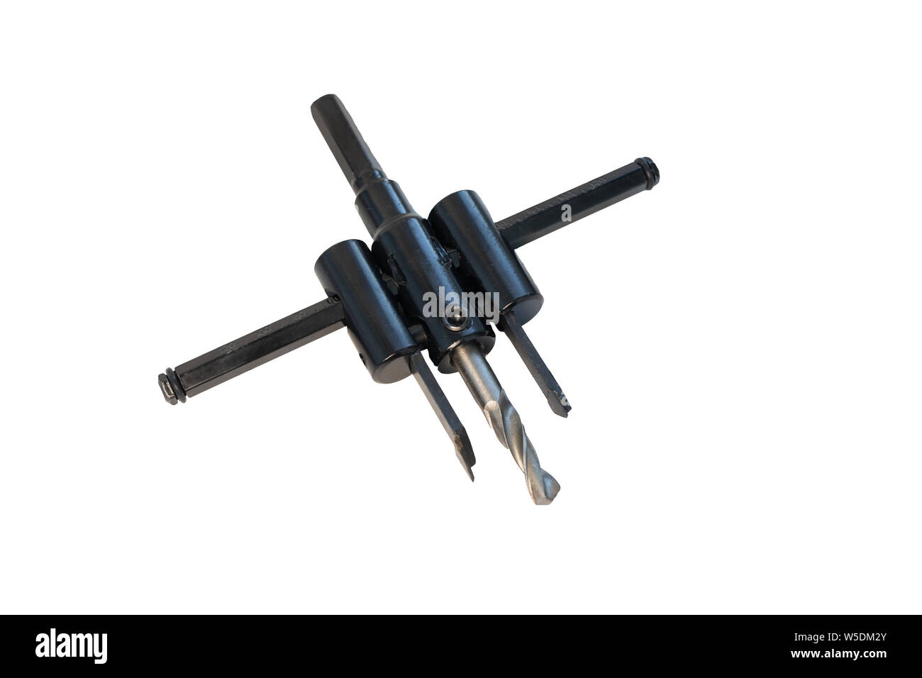 circular adjustable drill bit. drill for large holes Stock Photo Alamy