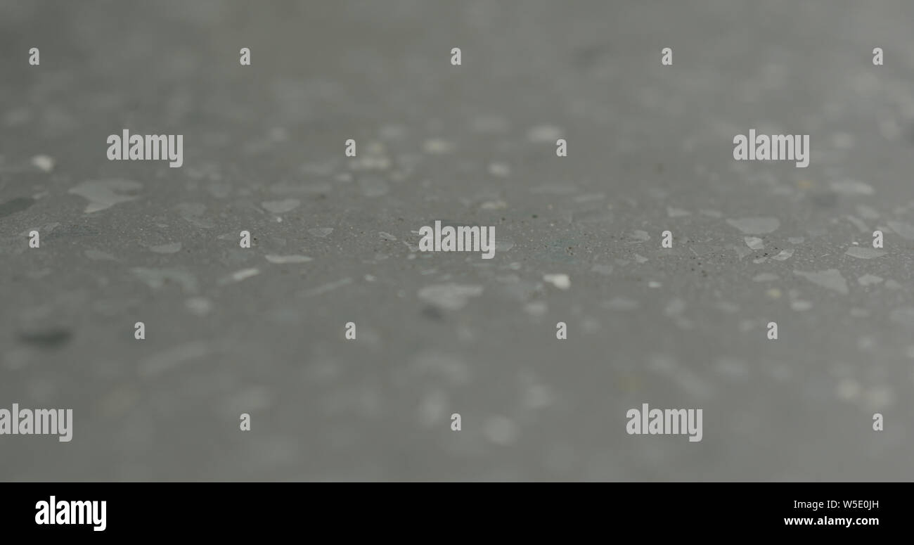 gray untreated terrazzo concrete surface Stock Photo