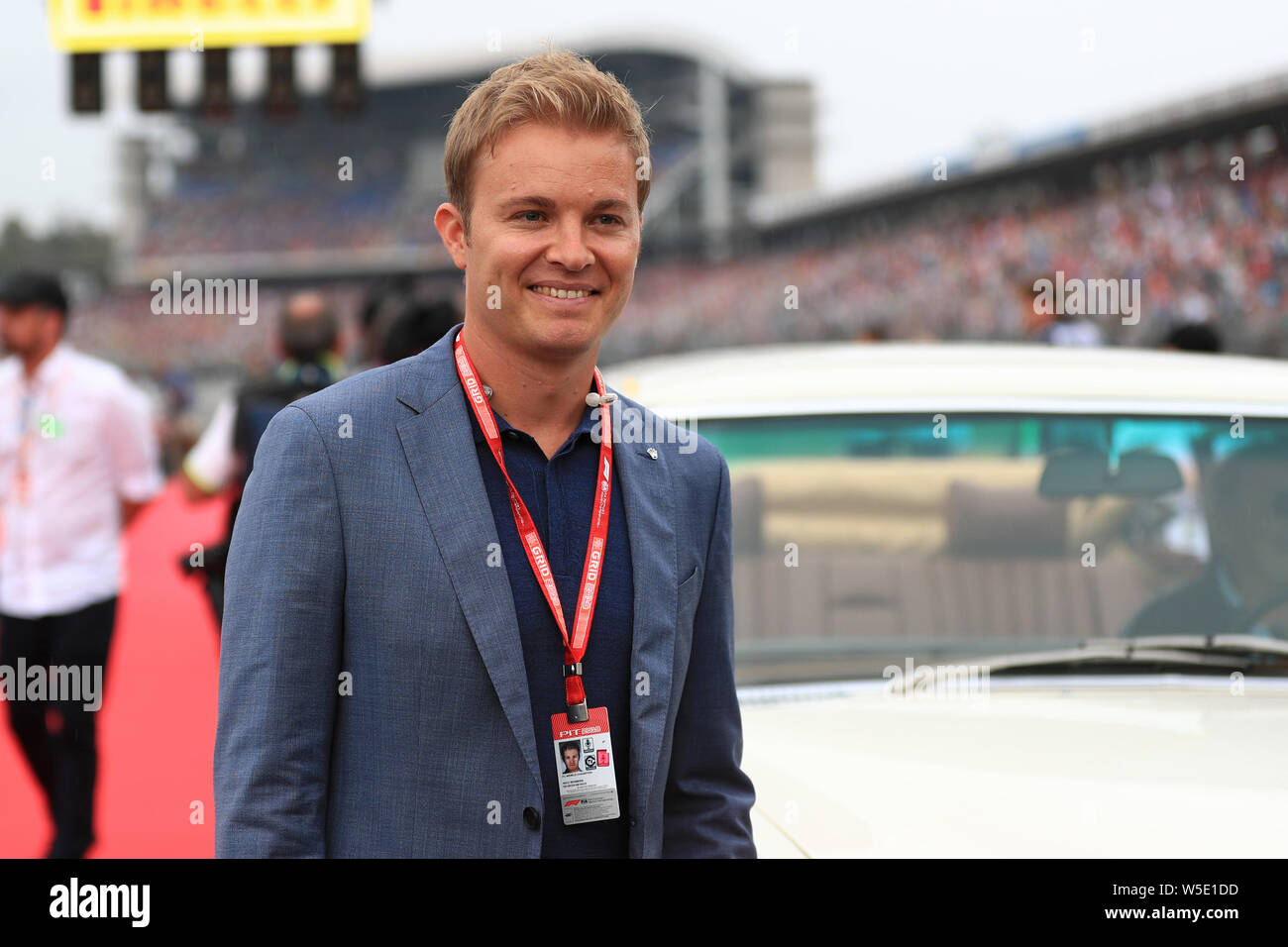 Hockenheimring, Hockenheim, Germany. 28th July, 2019. Formula 1 Mercedes-Benz German Grand Prix; Race Day; Nico Rosberg Credit: Action Plus Sports/Alamy Live News Stock Photo