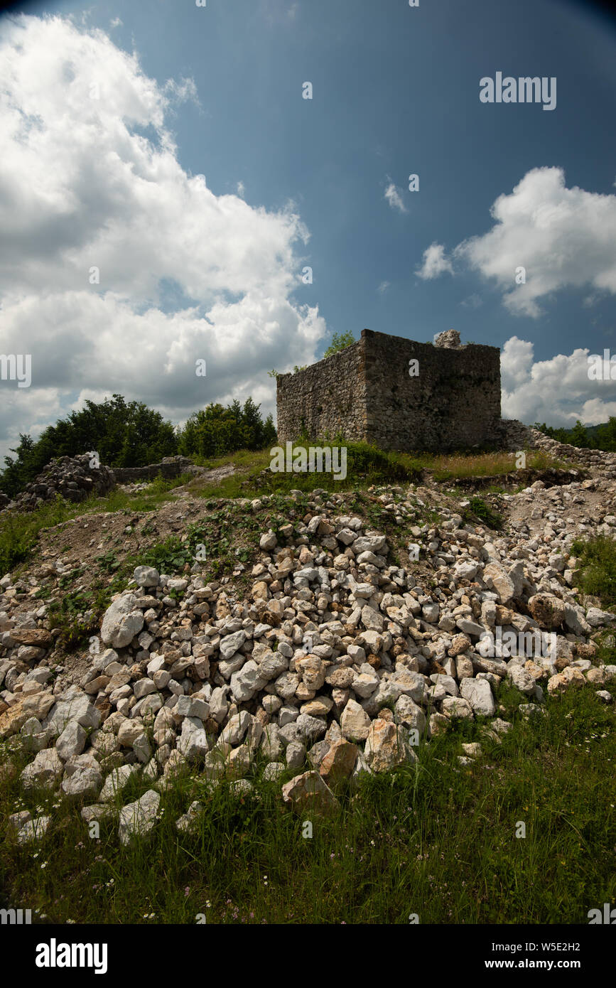 Old town Stari grad Žumberak Stock Photo Alamy