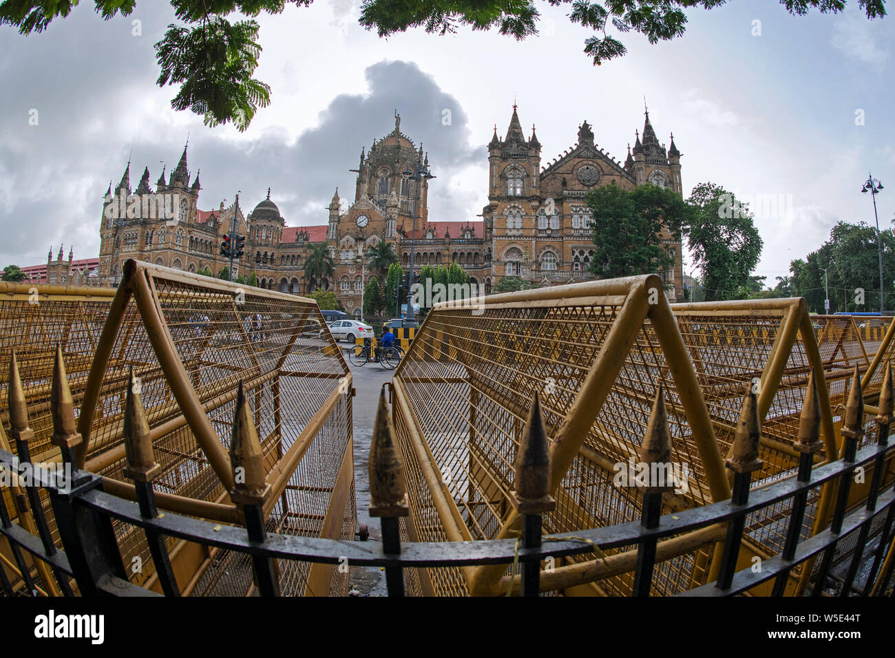 The image of Chhatrapati Shivaji Terminus building, at Mumbai, India Stock Photo