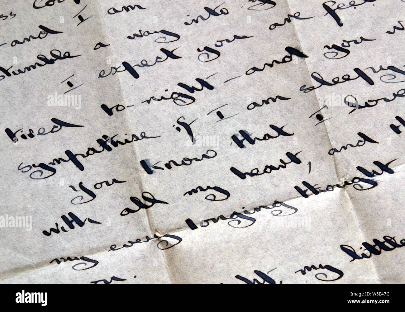 A Close Up Of A 1940 S Love Letter Written During World War 2 By A Husband Who Was A Soldier In The British Army To His Wife Stock Photo Alamy A Close Up Of A 1940 S Love Letter Written During World War 2 By A Husband Who Was A Soldier In The British Army To His Wife Stock Photo Alamy