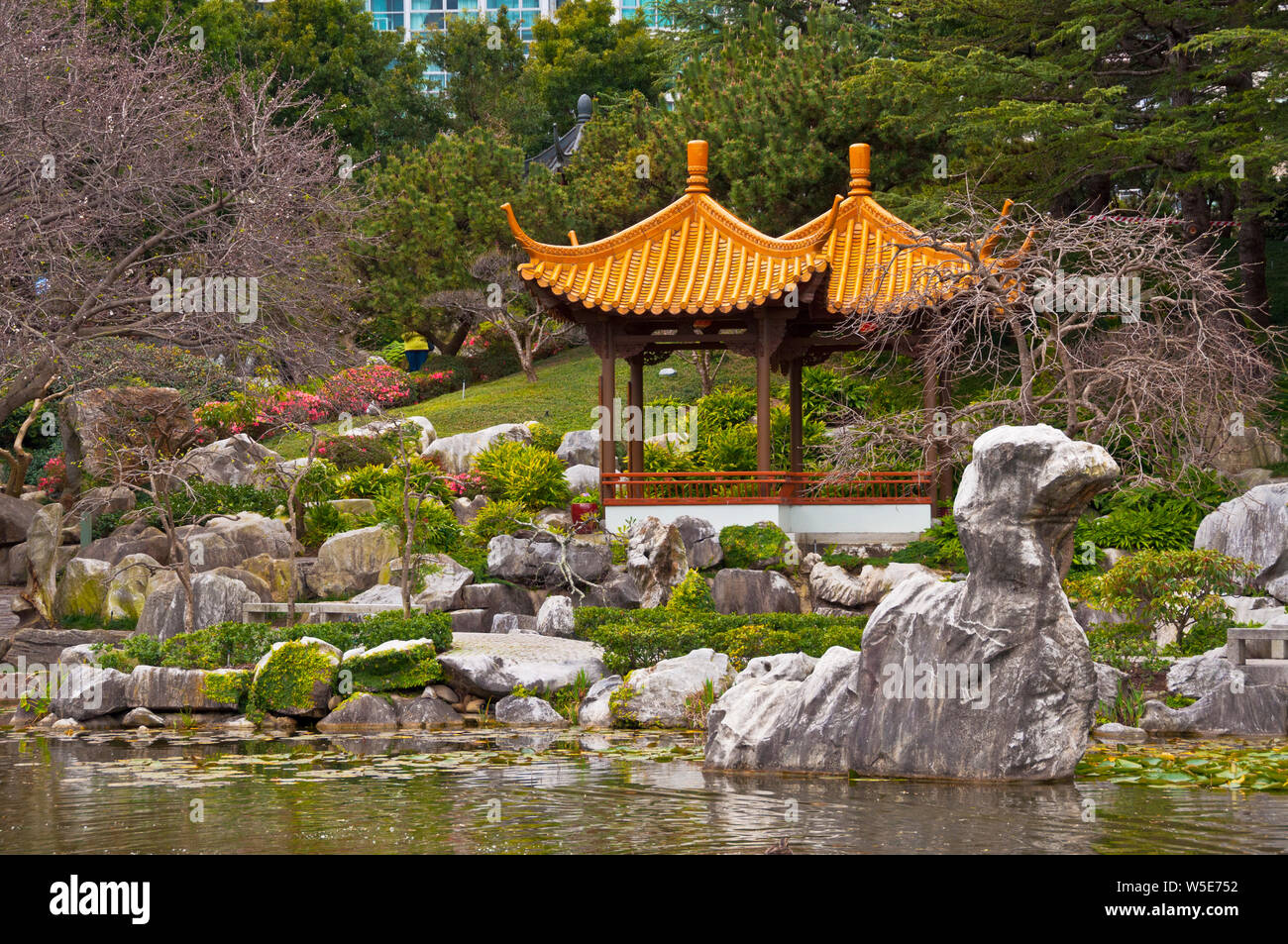 The Chinese Garden of Friendship in Chinatown, Sydney, NSW, Australia