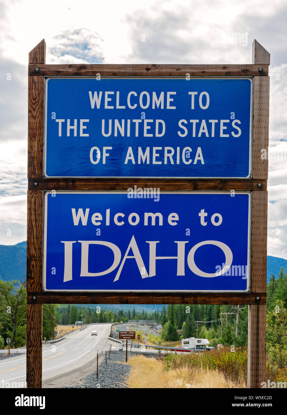 Usa and canada border hires stock photography and images Alamy