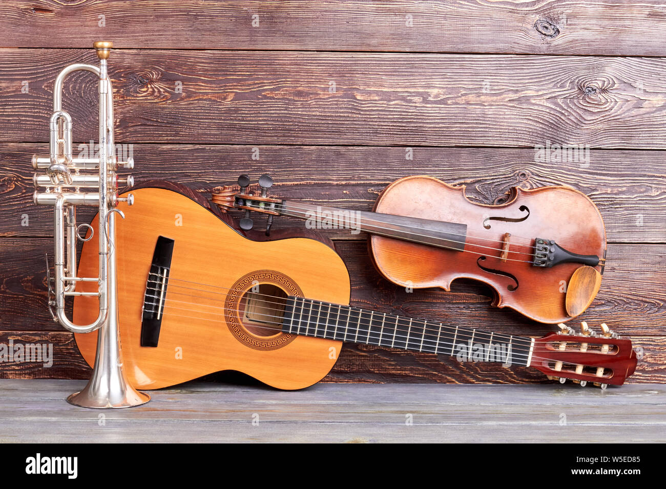 Musical Instruments Of Vintage Style Stock Photo Alamy Musical Instruments Of Vintage Style Stock Photo Alamy
