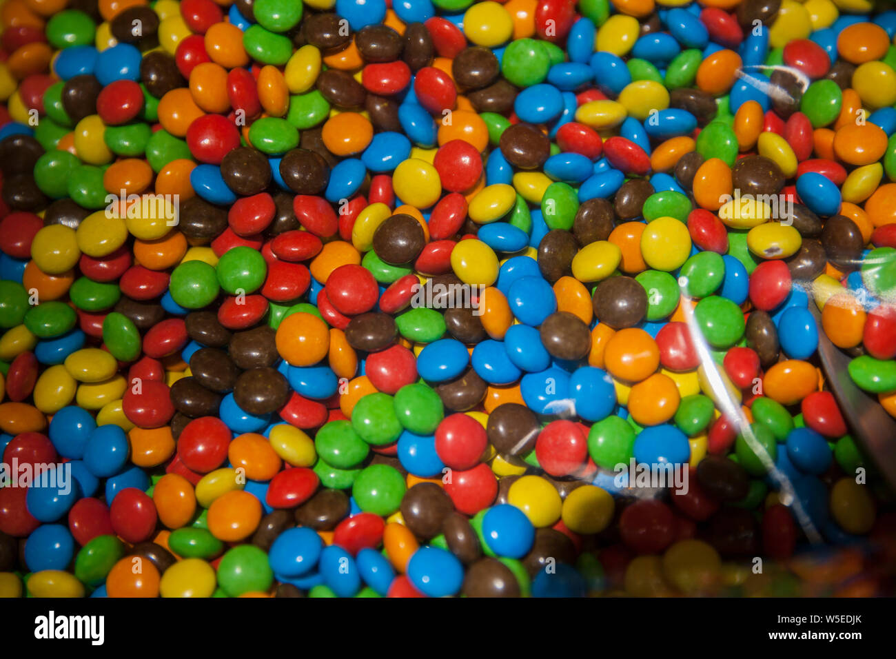Sweets & Candies in a confectionary shop in Venice,Italy Stock Photo