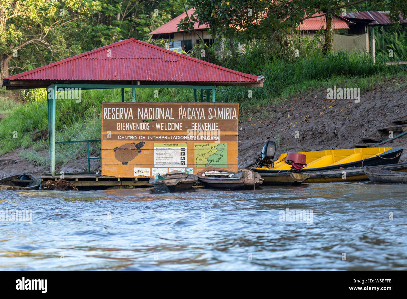 PacayaSamiria National Reserve in the Peruvian Amazon River Stock Photo Alamy