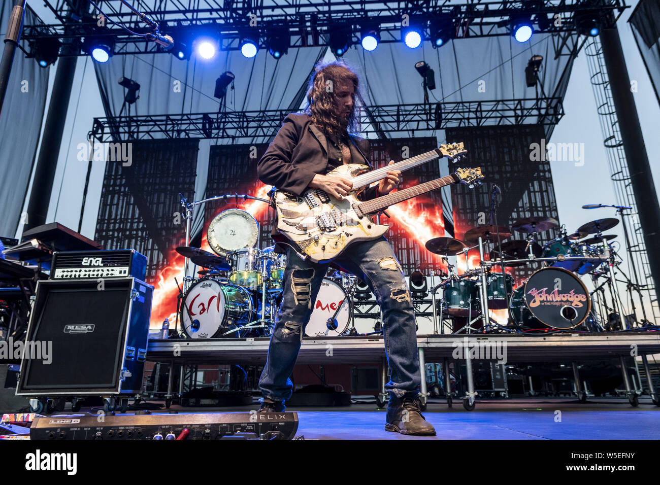 July 27, 2019, Irvine, California, USA RON ''BUMBLEFOOT'' THAL of Asia at Five Point
