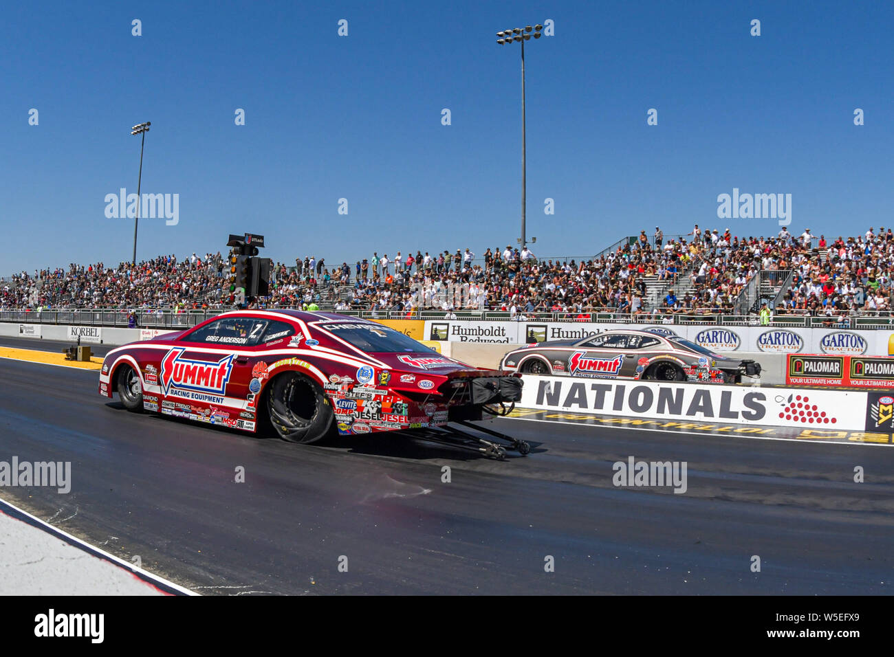 Pro stock cars drag racing hi-res stock photography and images - Alamy