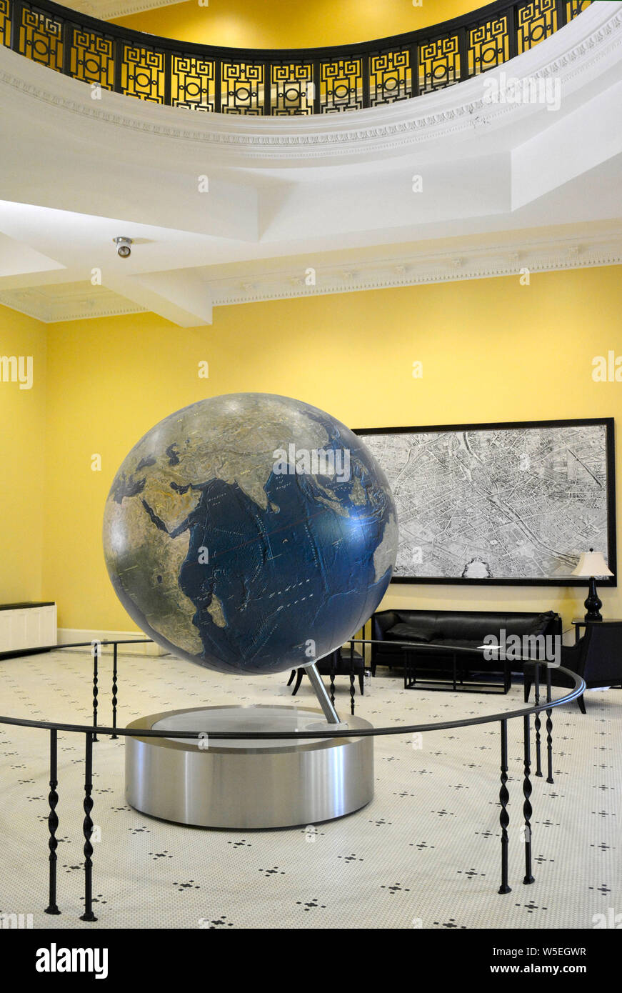 Inside the lounge at the historic Bryant Hall at Ole Miss, along with