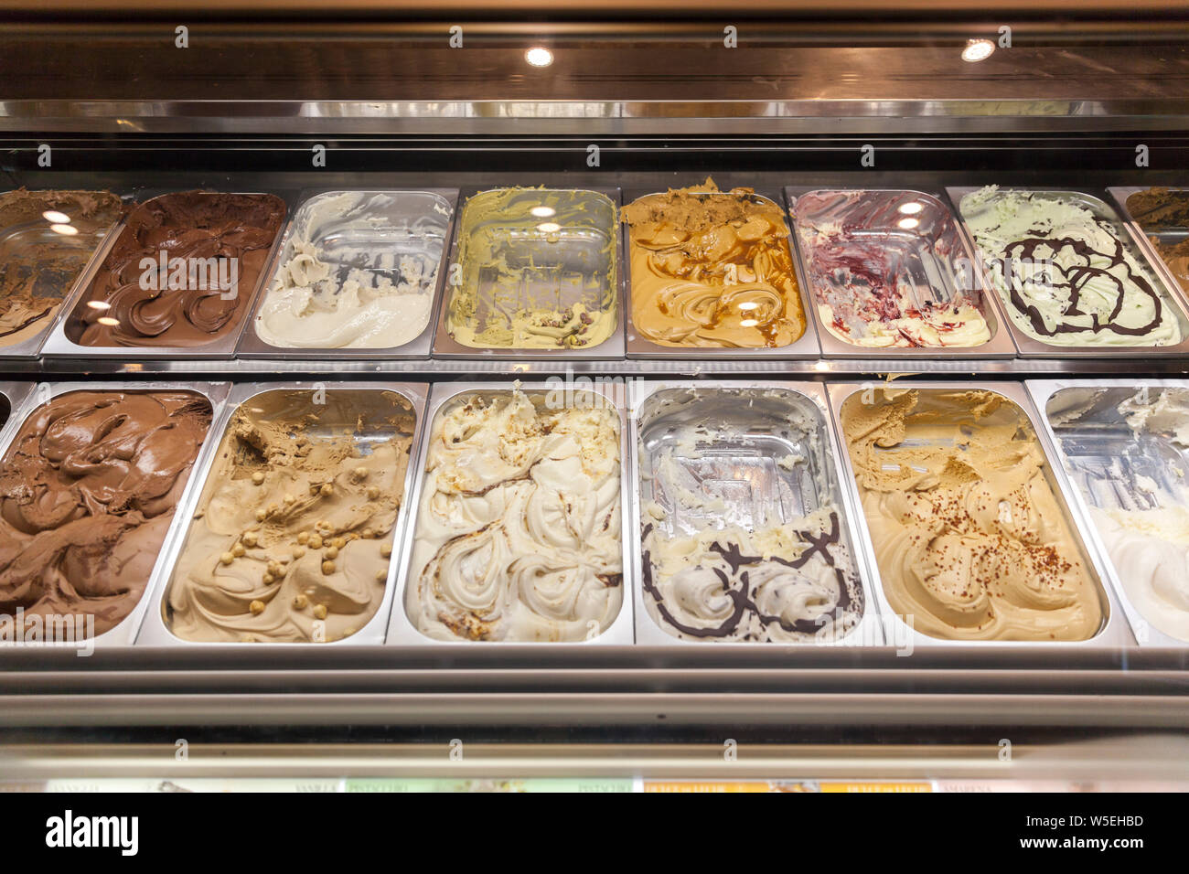 Ice Cream Italy Venice Stock Photos & Ice Cream Italy Venice Stock