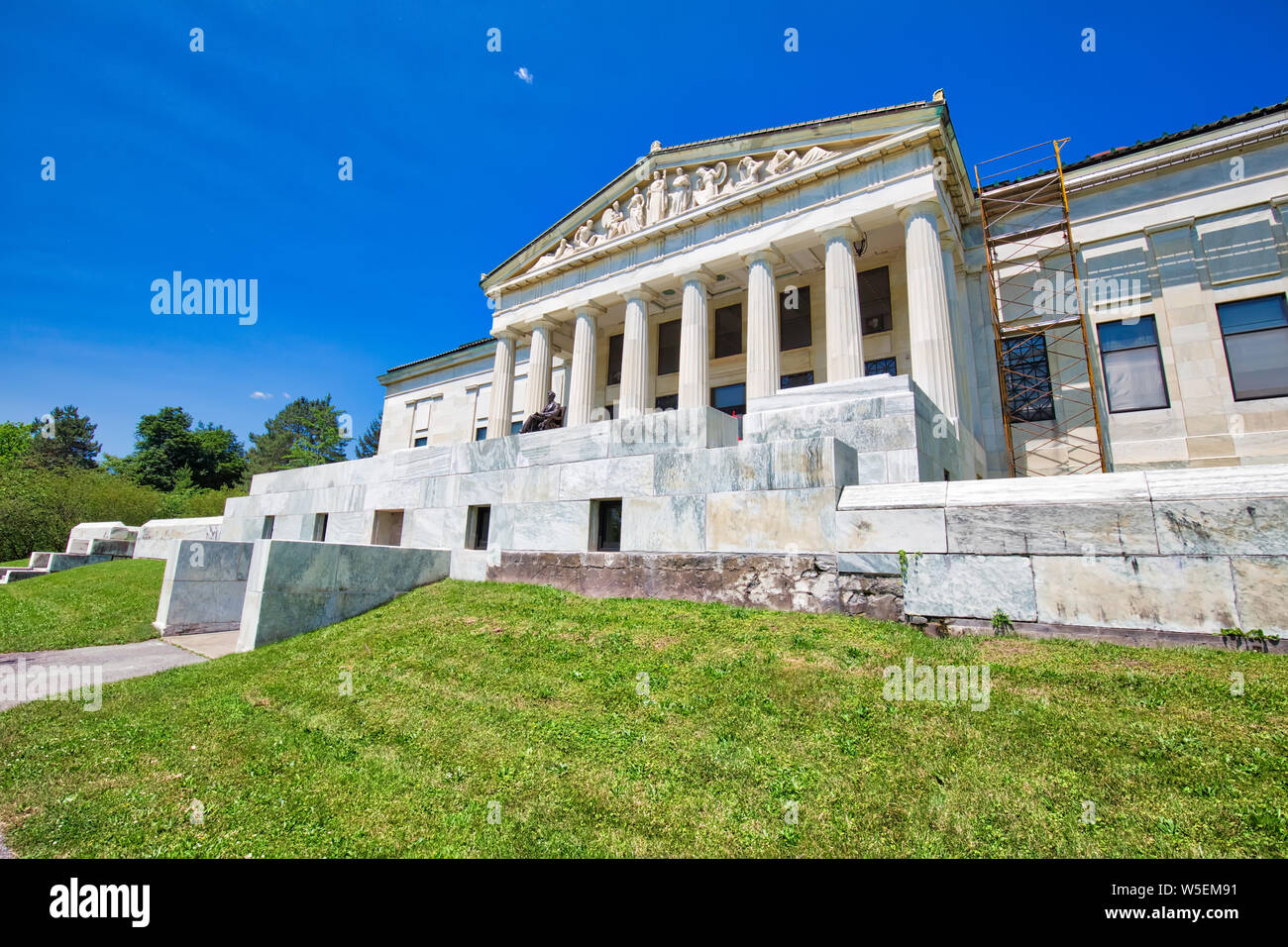 Buffalo History Museum, the building was designated a National Historic