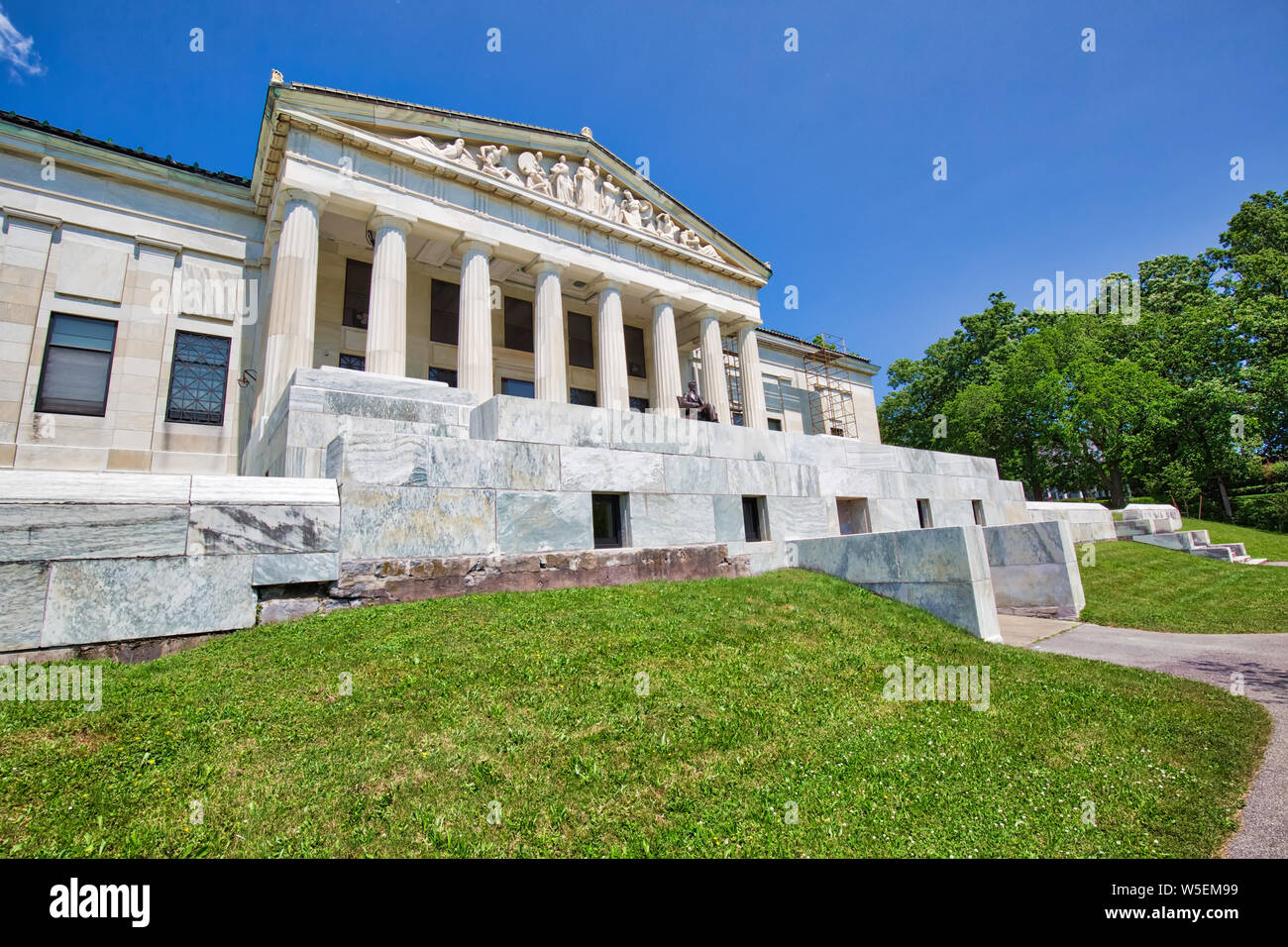 Buffalo History Museum, the building was designated a National Historic