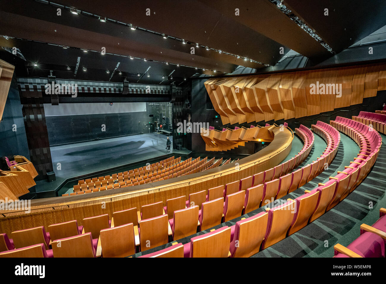 Contemporary 2024 theater seating