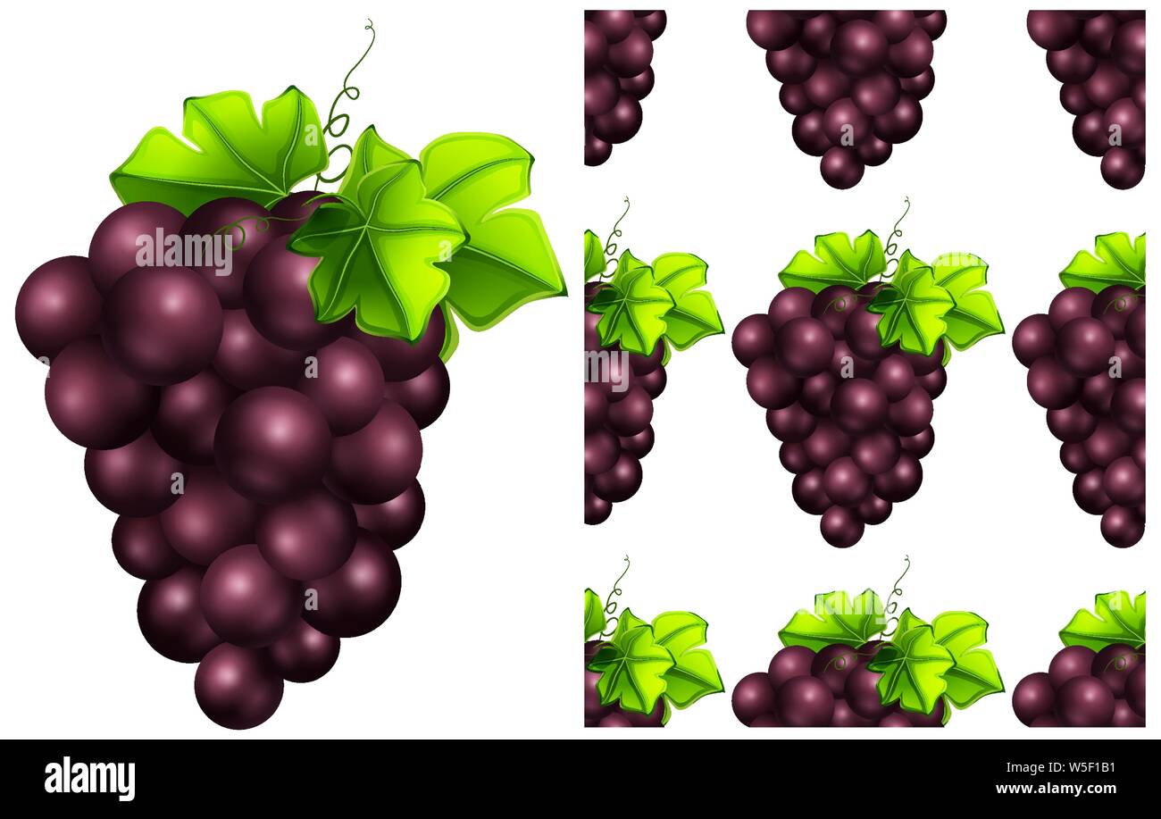 Seamless design pattern isolated on white illustration Stock Vector ...