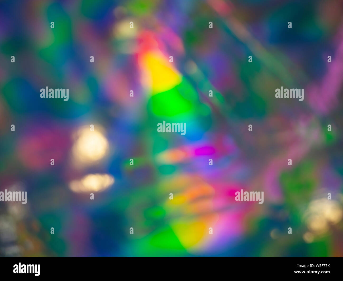 Holographic Paper Reflects Rainbowcolored Light High-Res Stock