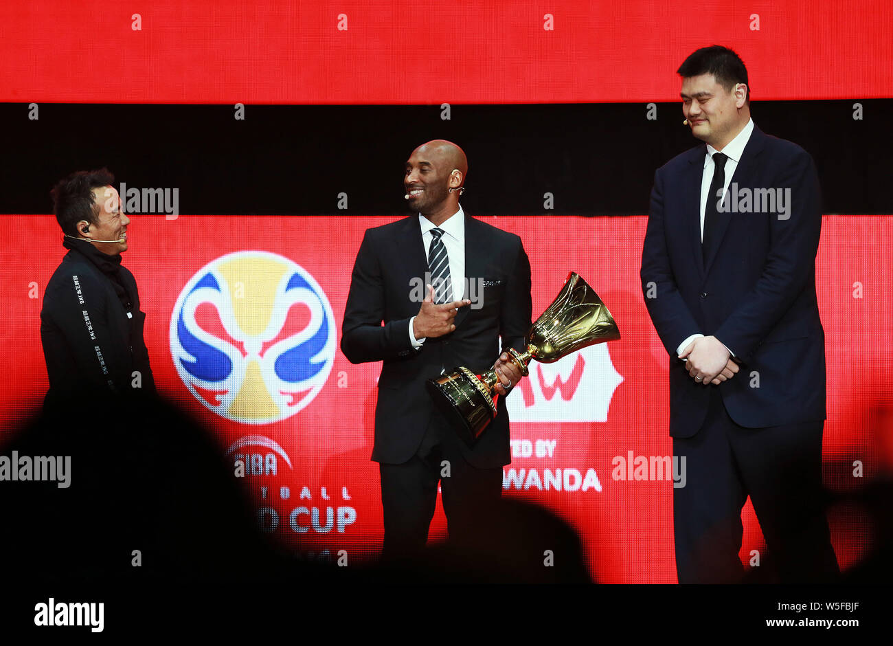 Former NBA basketball player and FIBA World Cup Ambassador Kobe Bryant