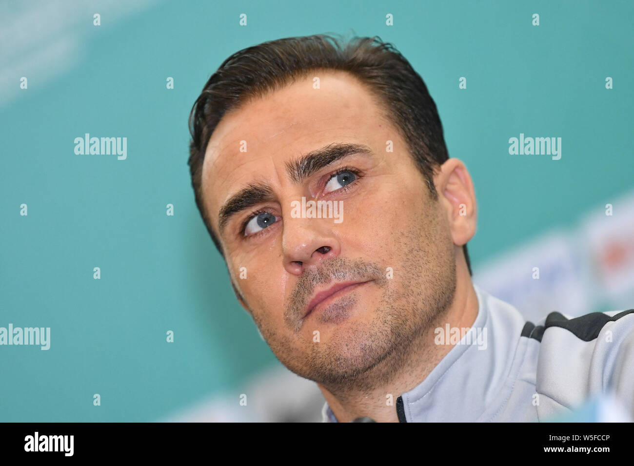 Head Coach Fabio Cannavaro Of China National Football Team Attends