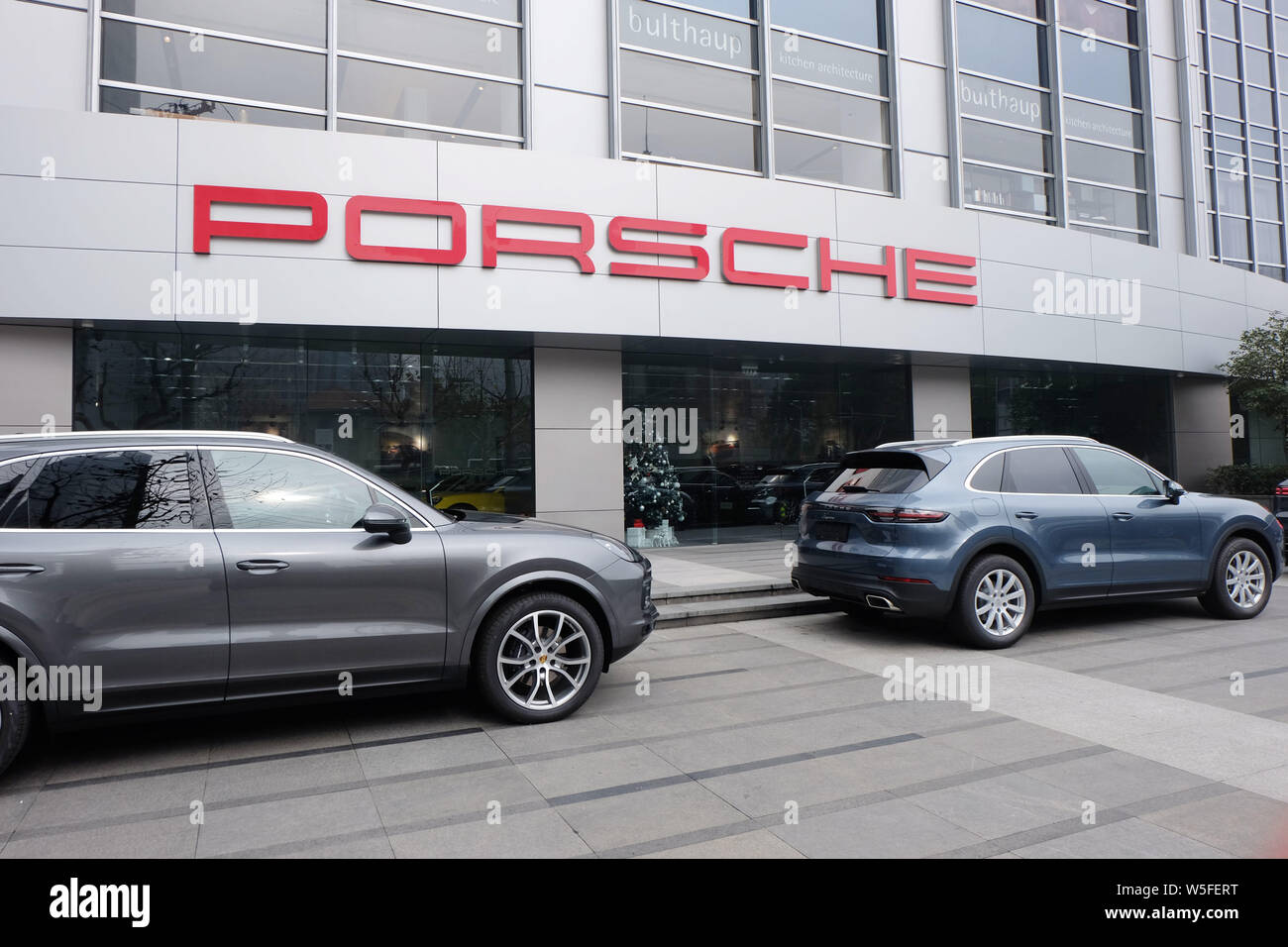 --FILE--View of a dealership store of Porsche in Shanghai, China, 15 ...
