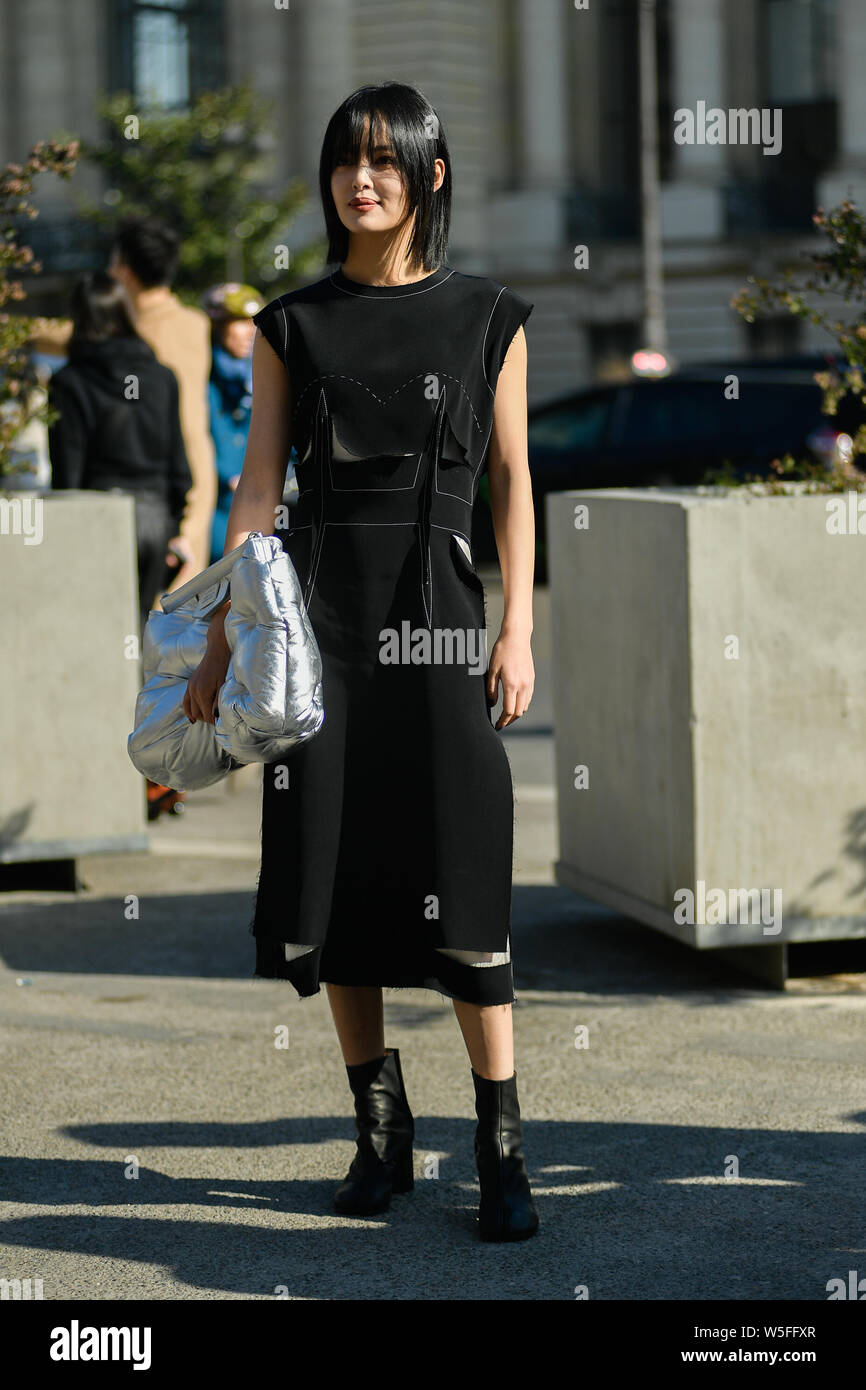 Maison margiela paris fashion week hi-res stock photography and