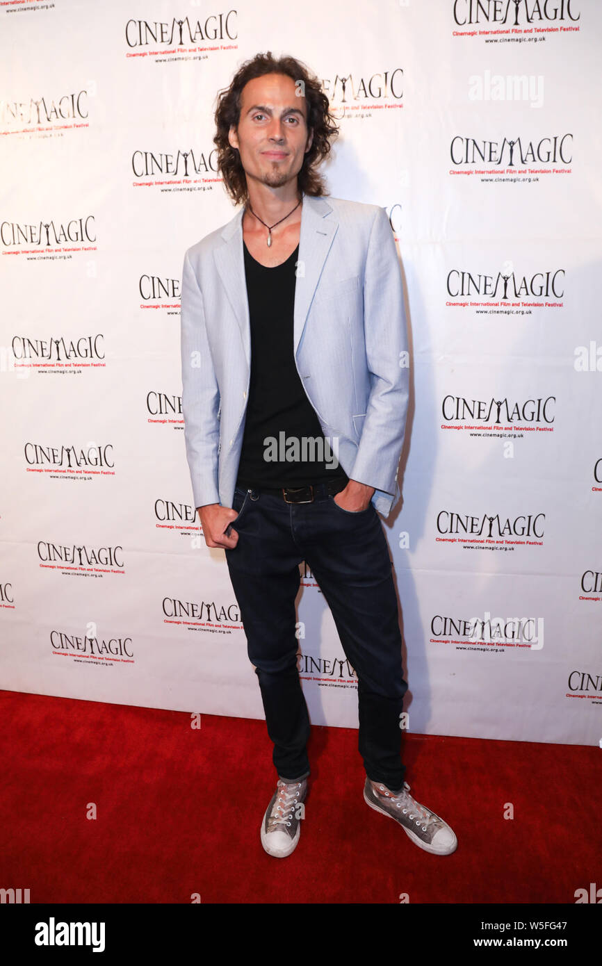 The Cinemagic Los Angeles Gala and Showcase 2019 at the Fairmont Miramar Hotel in Santa Monica, California on June 27, 2019 - Celebrating young filmmakers from Los Angeles, Boston, and Northern Ireland. Featuring: Dylan Townsend Where: Los Angeles, California, United States When: 28 Jun 2019 Credit: Sheri Determan/WENN.com Stock Photo