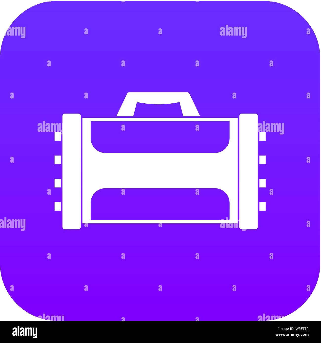 Welding machine icon digital purple Stock Vector Image & Art - Alamy