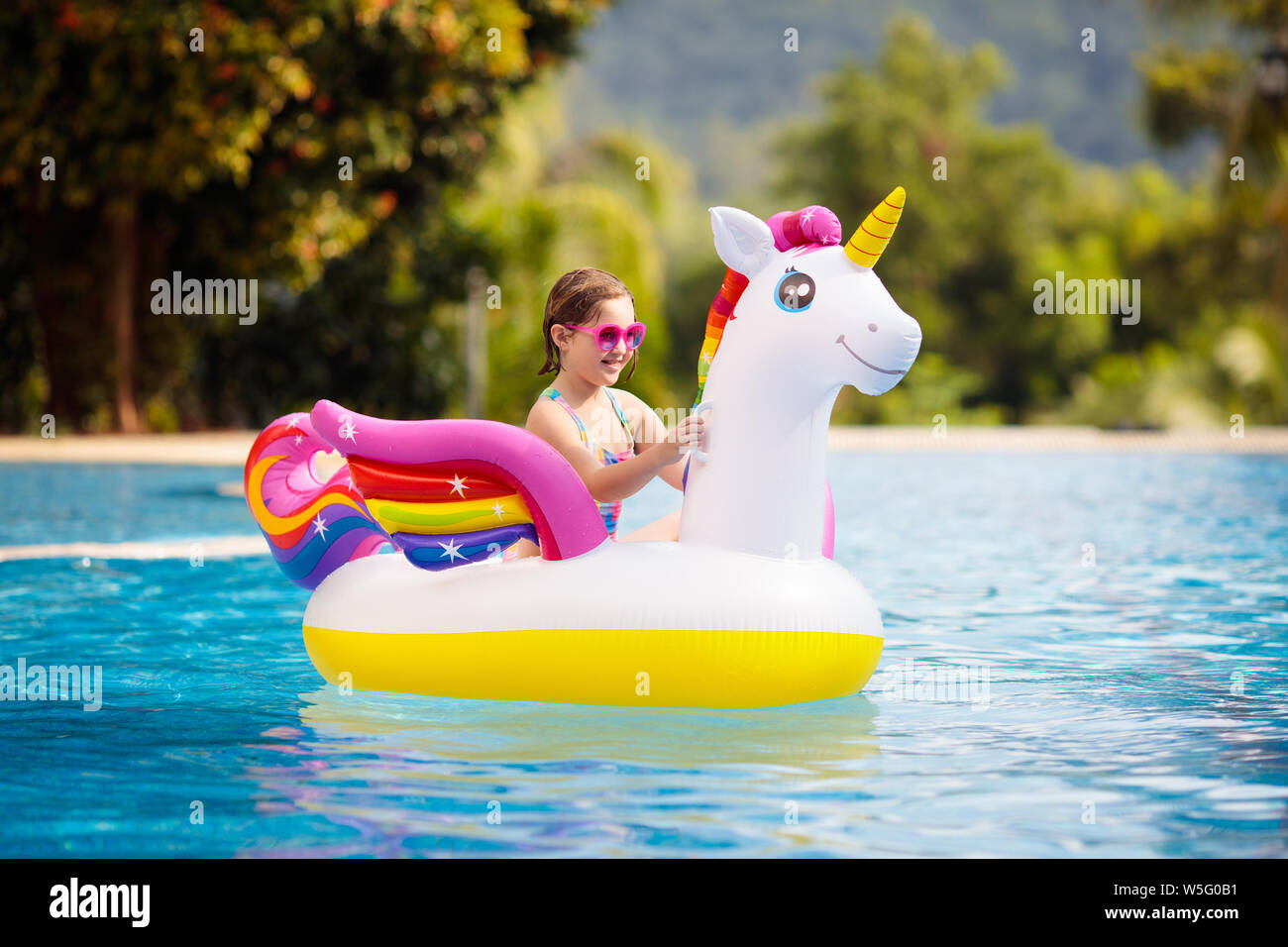 inflatable unicorn water toy